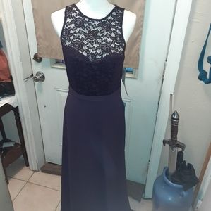 Nordstrom bill levkoff bridesmaid, formal, evening  dress color plum size 8